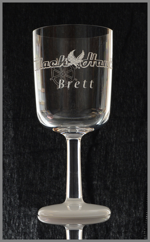 Engraved Unbreakable Wine glass single